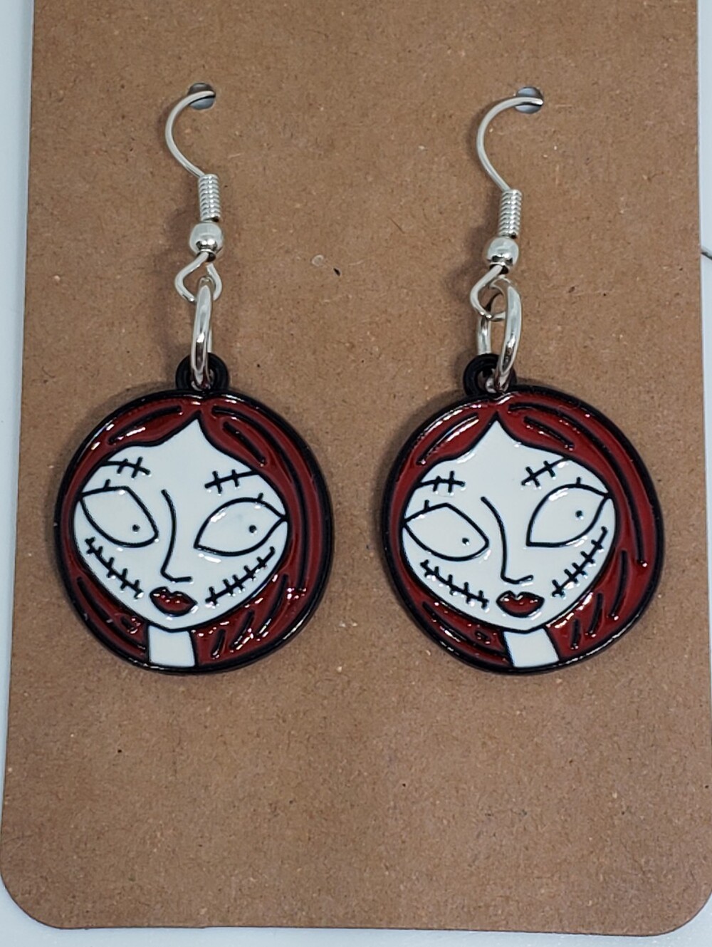 Handmade The Nightmare Before Christmas Sally Earrings
